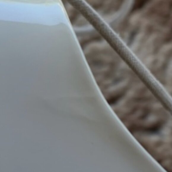 Want Les Essentiels Cordova Crepe Patent Leather White Oxfords - Picture 8 of 13